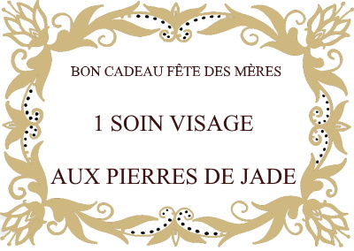 Bon Cadeau Fêtes des Mères 2022 - Soin Visage aux Pierres de Jade à l'Institut Bulle de Soi à Toulouse
